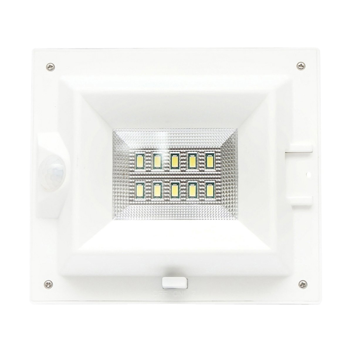 Lampa SMD-LED 10x0.5W cu senzor de miscare si panou solar 5V/1.5W Breckner Germany